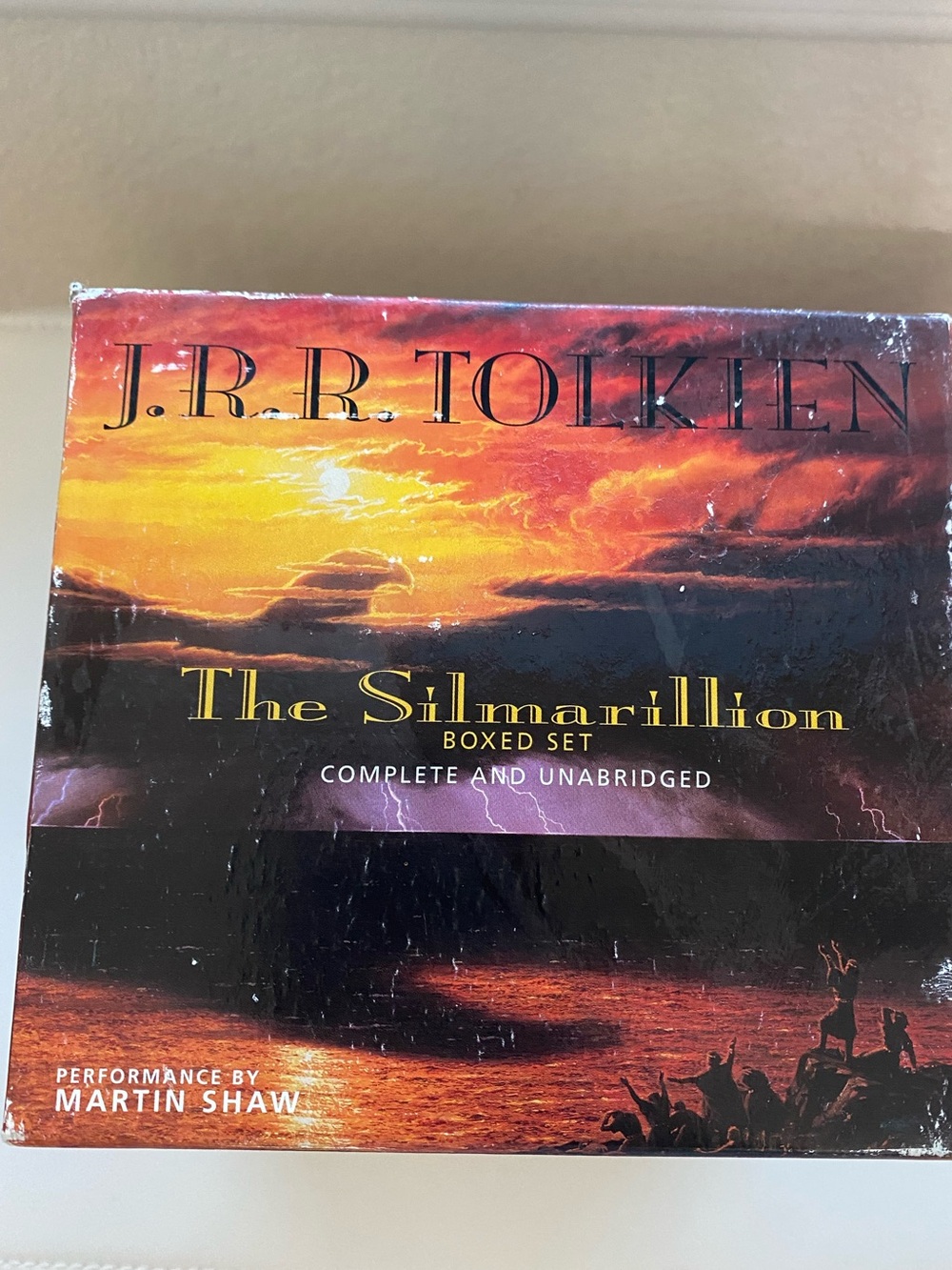 J.R.R. Tolkien The Silmarillion Audiobook Boxed Set Complete Unabridged Martin